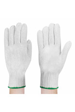 Allesco Inc. Gants tricotés en polycoton blanc (paquet de 12)