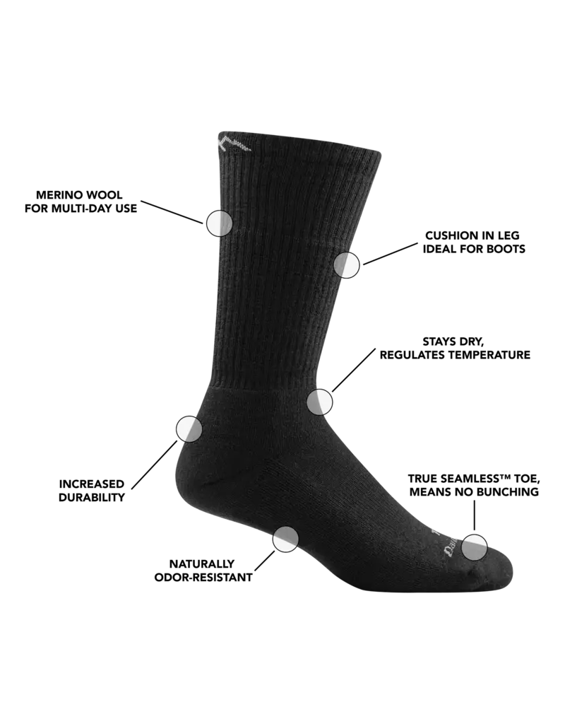 Darn Tough Boot Midweight Tactical Sock with Cushion