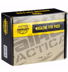 Valken Thermold Mid-Cap Airsoft Magazines (5 Pack) Tan