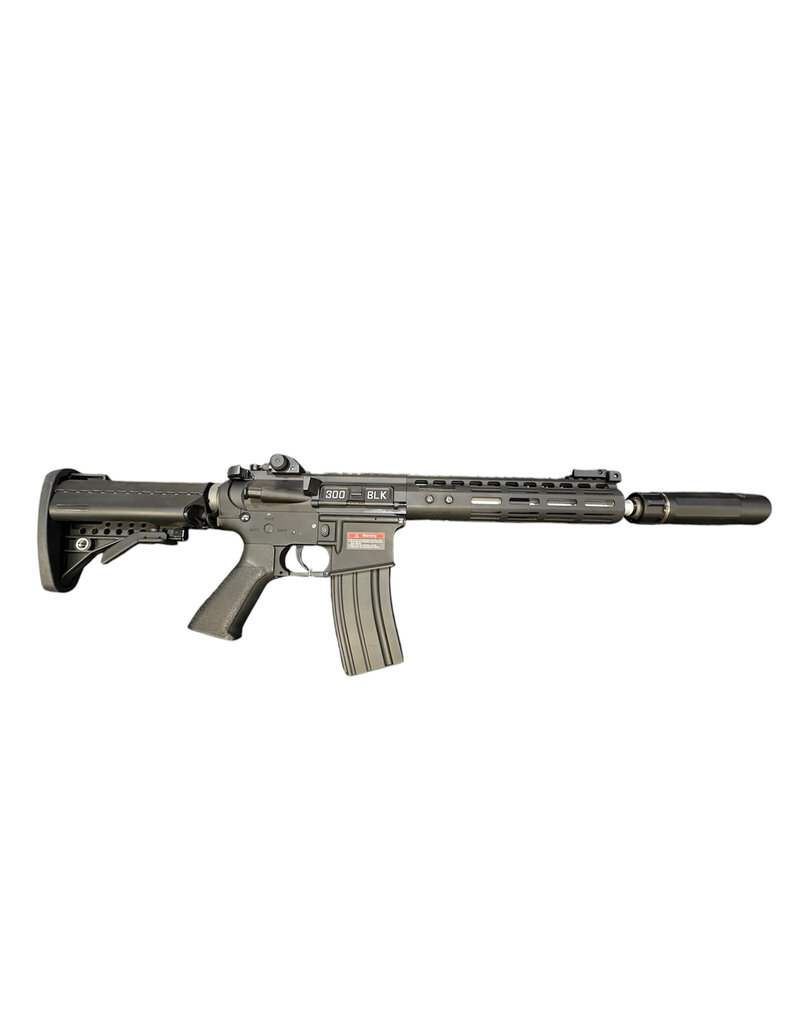 E & C Noveske N4 Devgru 300 Blackout BK w/Mock Suppressor Replica