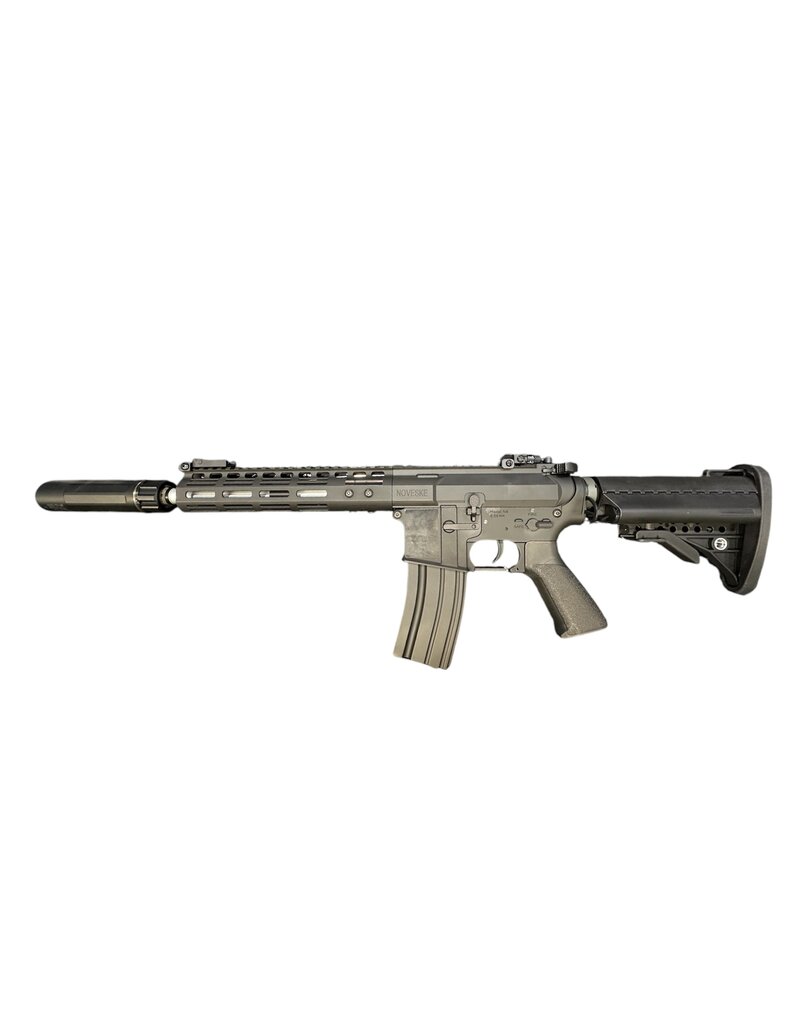 E & C Noveske N4 Devgru 300 Blackout BK w/Mock Suppressor Replica
