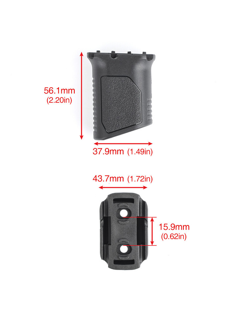 Metal Point AVG With Cable Management-Short (M-LOK)