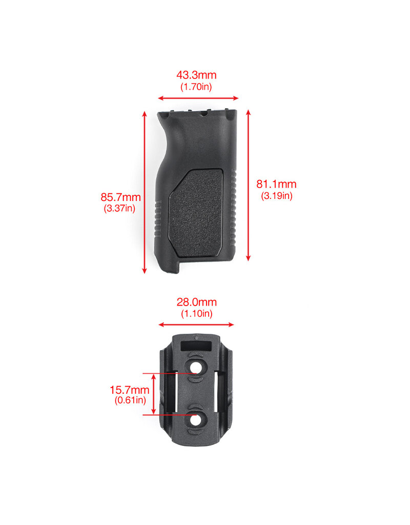 Metal Point AVG With Cable Management-Long (M-LOK)