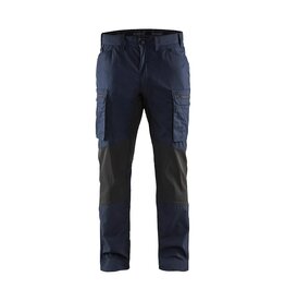 Blaklader Workwear Service Pants with Stretch Dark Navy/Black