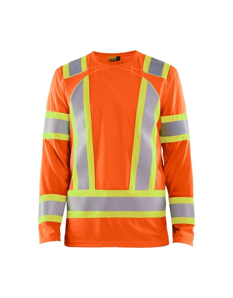Blaklader Workwear CSA Hi-Vis Long Sleeve T-shirt