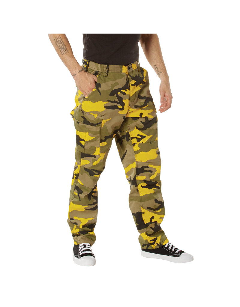 Rothco Camo BDU Pants Stinger Yellow