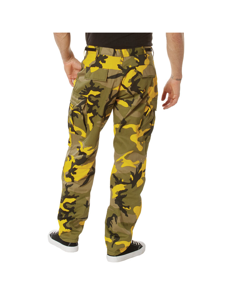 Rothco Camo BDU Pants Stinger Yellow