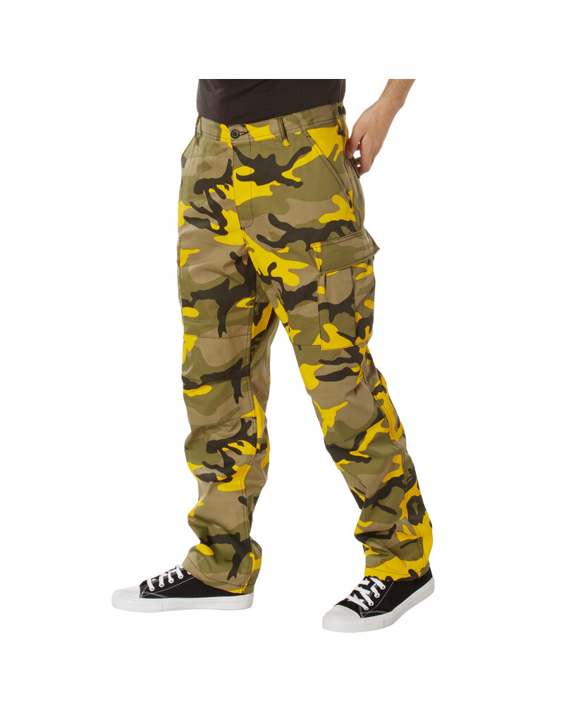 Rothco Camo BDU Pants Stinger Yellow