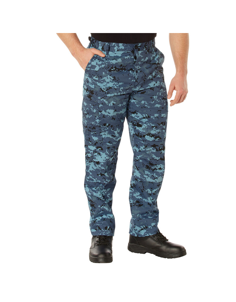 Rothco Camo BDU Pants Sky Blue Digital