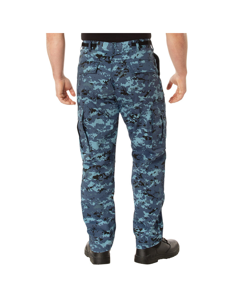 Rothco Camo BDU Pants Sky Blue Digital