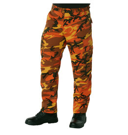 Rothco Camo BDU Pants Savage Orange