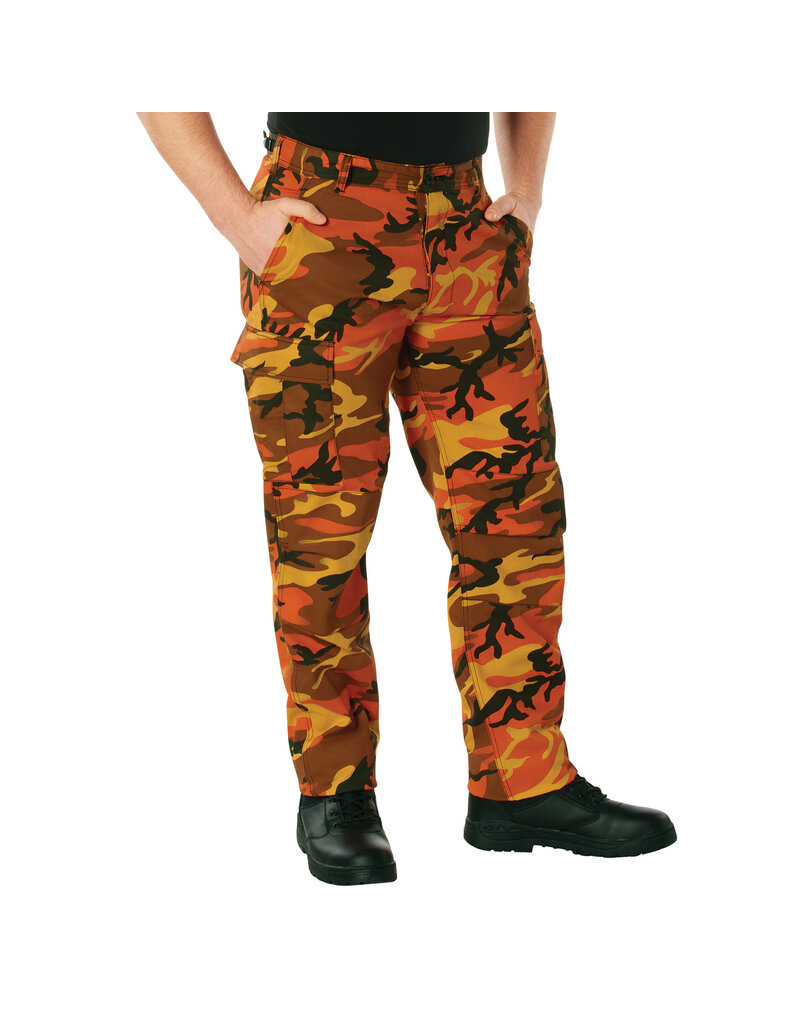 Rothco Camo BDU Pants Savage Orange