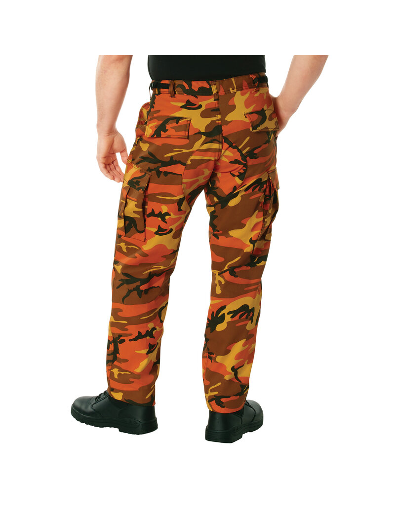 Rothco Camo BDU Pants Savage Orange