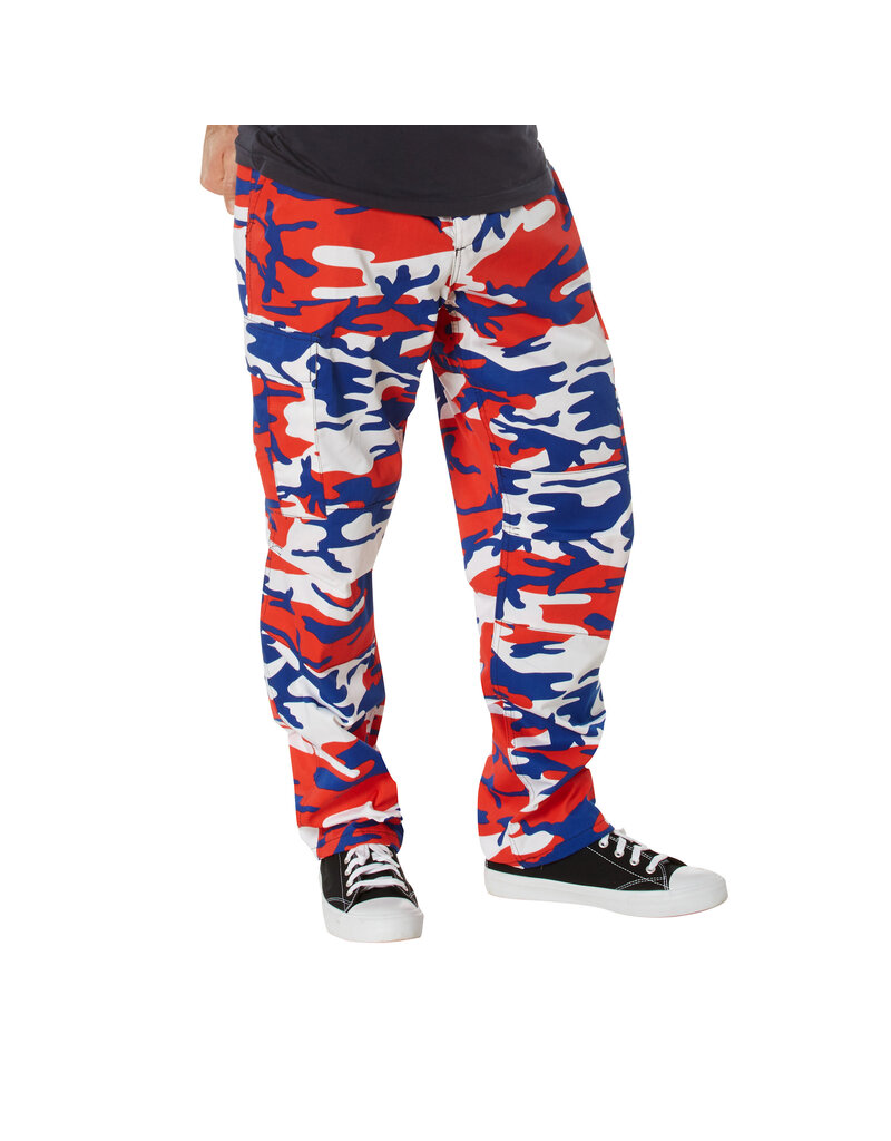 Rothco BDU Pants Red/White/Blue Camo