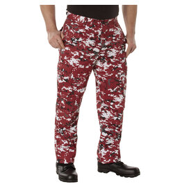 Rothco Camo BDU Pants Red Digital