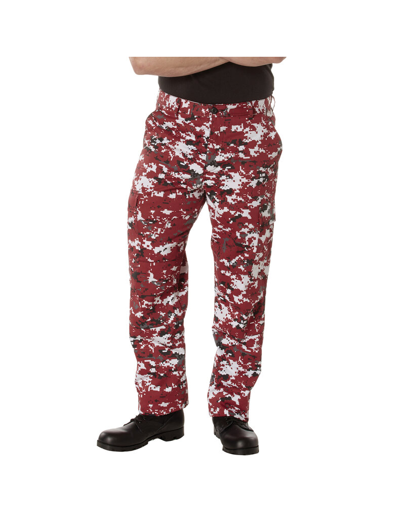 Rothco Camo BDU Pants Red Digital