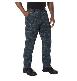 Rothco Camo BDU Pants Midnight Digital