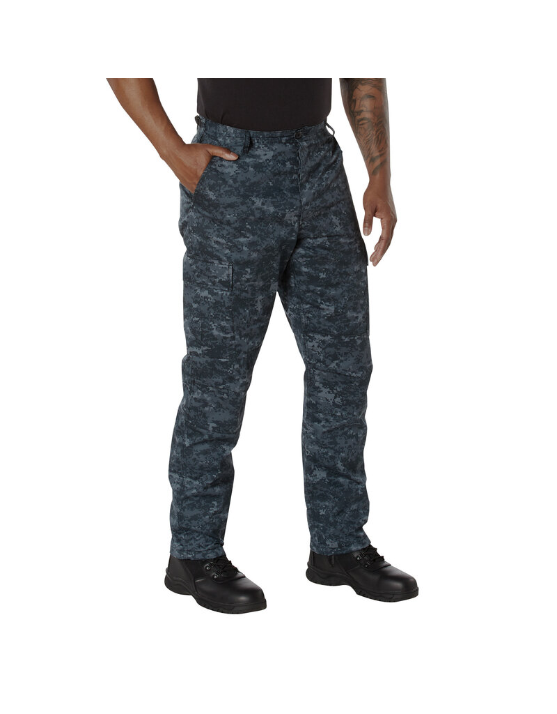Rothco Camo BDU Pants Midnight Digital