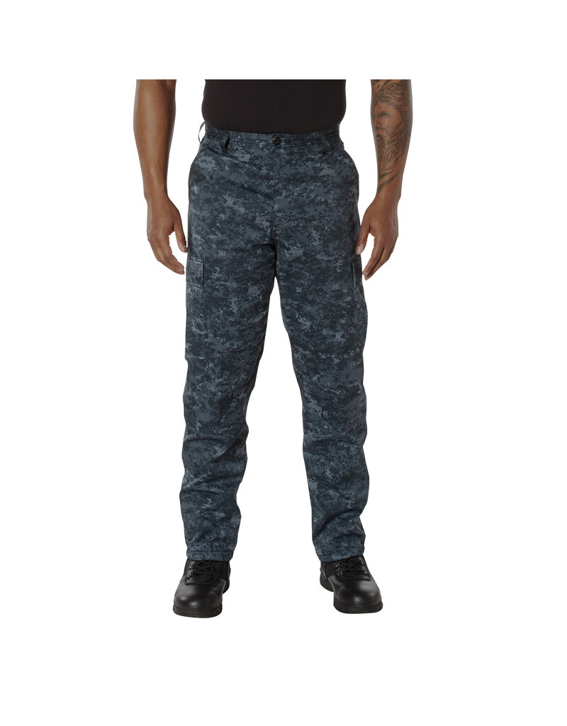 Rothco Camo BDU Pants Midnight Digital