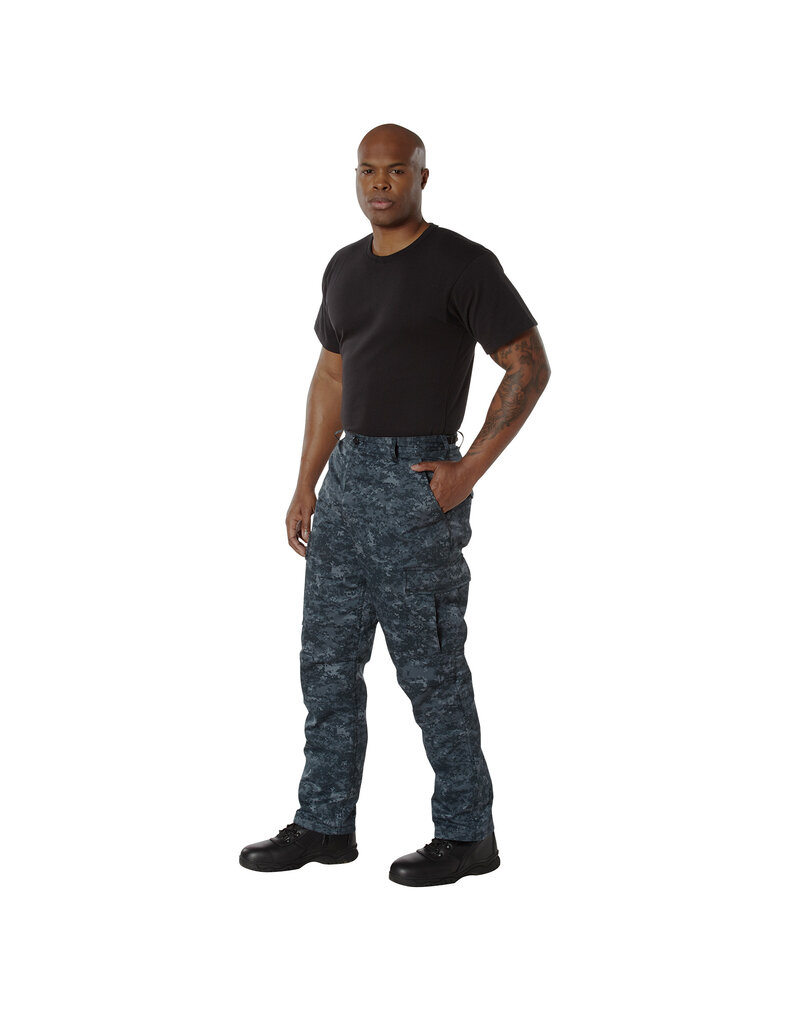 Rothco Camo BDU Pants Midnight Digital