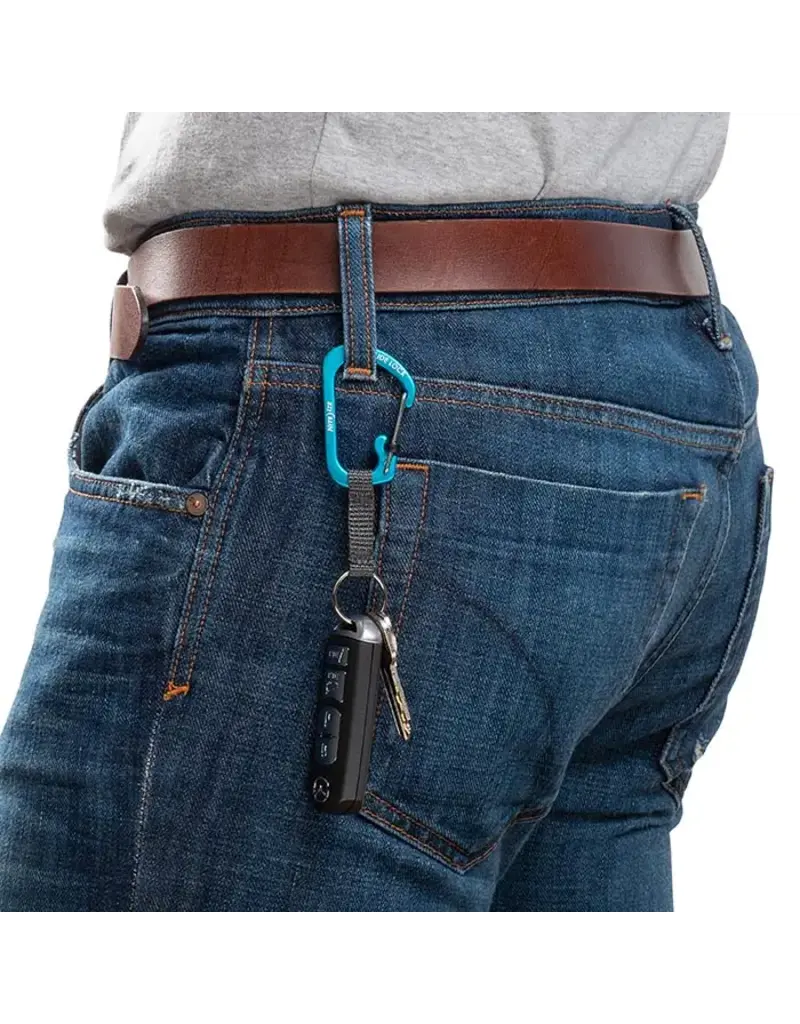 Nite Ize Porte-clés SlideLock en aluminium orange