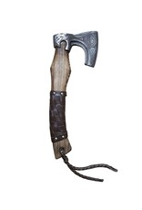 MAB IMPEX Damascus Steel Tomahawk with Rosewood Handle