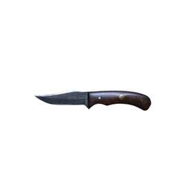 MAB IMPEX Damascus Skinner with Rosewood Handle