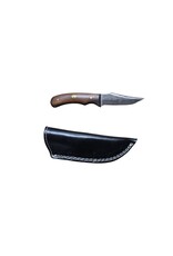 MAB IMPEX Damascus Skinner with Rosewood Handle
