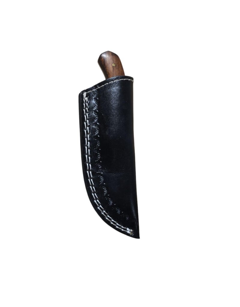 MAB IMPEX Damascus Skinner with Rosewood Handle