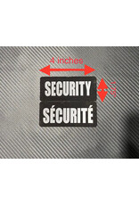 Custom Patch Canada Security Reflective