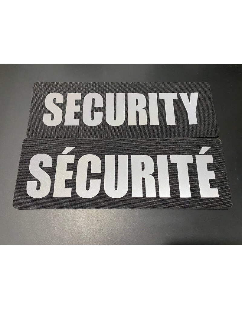 Custom Patch Canada Security Reflective