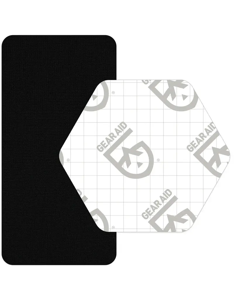 Gear Aid GORE-TEX Fabric Patches: 2.5" Hex and 4" Rectangle