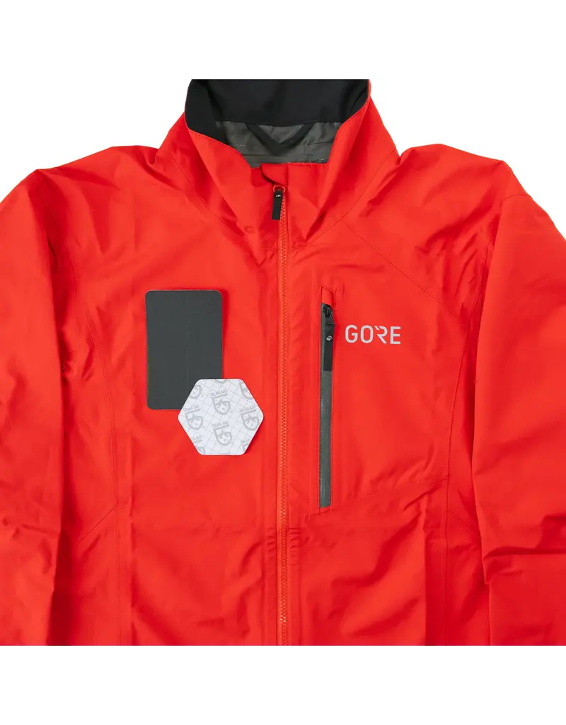 Gear Aid GORE-TEX Fabric Patches: 2.5" Hex and 4" Rectangle