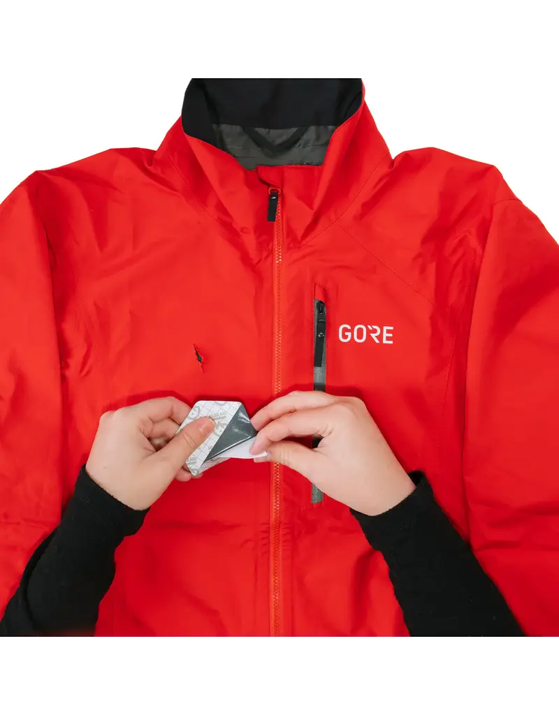 Gear Aid GORE-TEX Fabric Patches: 2.5" Hex and 4" Rectangle