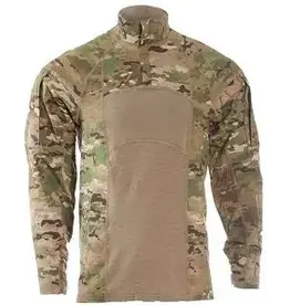 Genuine GI 1/4 Zip Combat Shirt Fire Retardant Multicam Small (New)