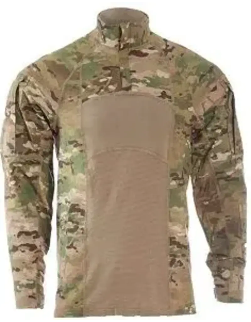 Genuine Chemise de combat GI 1/4 Zip d'occasion ignifuge Multicam