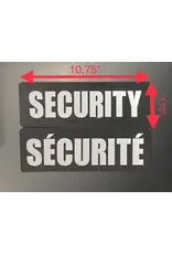 Custom Patch Canada Sécurité Réfléchissant (French)