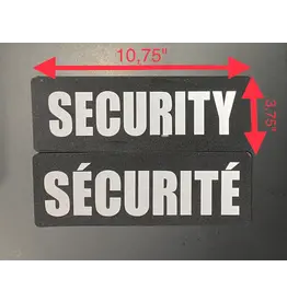 Custom Patch Canada Sécurité Réfléchissant (French)