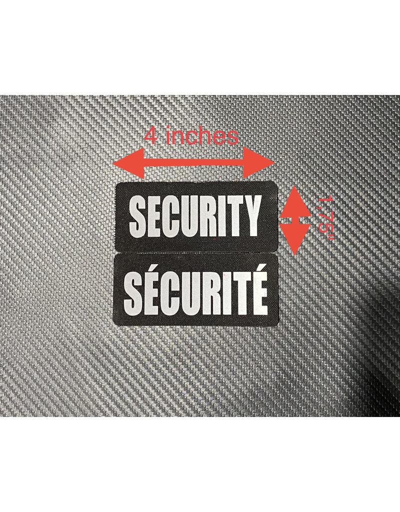 Custom Patch Canada Sécurité Réfléchissant (French)