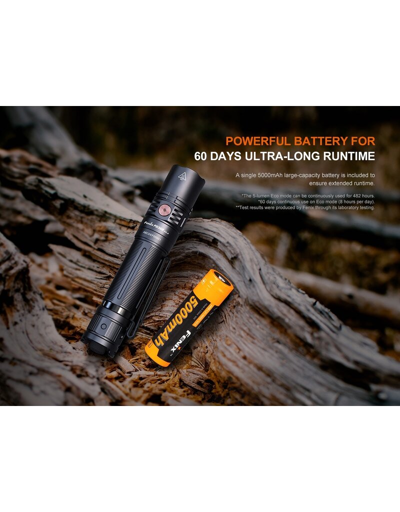 Fenix PD36R V2.0 Compact Rechargeable Tactical Flashlight