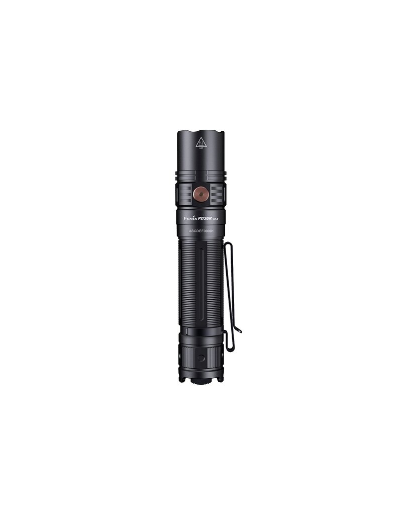 Fenix Lampe de poche tactique compacte et rechargeable PD36R V2.0
