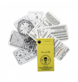 ESEE Knives Ensemble de cartes de navigation de poche (7 cartes) avec micro-carnet