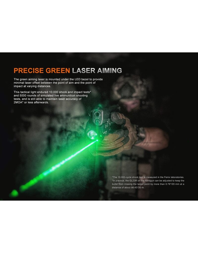 Fenix Tactical Flashlight GL23R