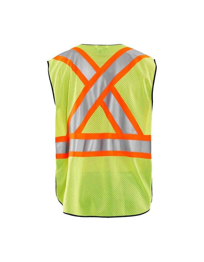 Blaklader Workwear Gilet de travail haute visibilité Jaune/Noir