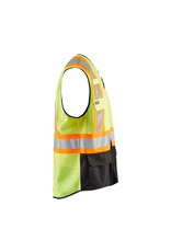 Blaklader Workwear Gilet de travail haute visibilité Jaune/Noir