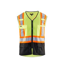 Blaklader Workwear Gilet haute visibilité Jaune/Noir