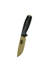 ESEE Knives Couteaux ESEE-4 manche 3D en G10 Noir, lame en Carth Foncé
