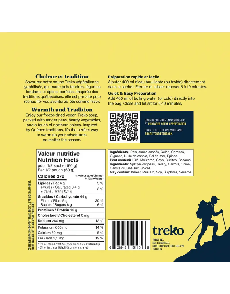 Treko Soupe Aux Pois Boréale