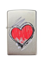 Zippo Heart Graffiti Design