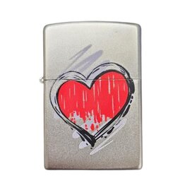 Zippo Hearth Graffiti Design